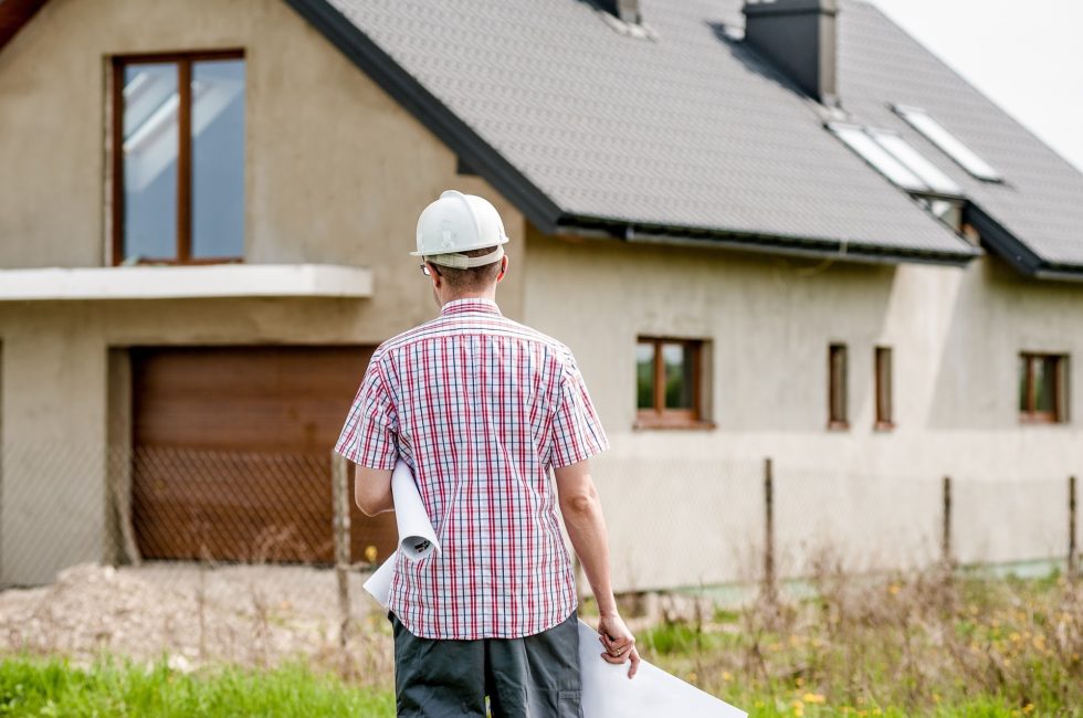 home construction site